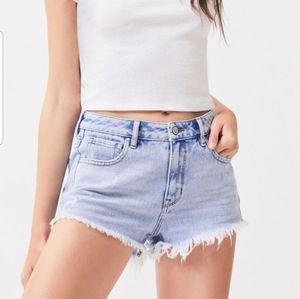 PacSun Sunlight High Rise Denim Festival Shorts